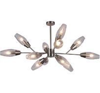 Потолочная люстра на штанге 10165/12PL E14*60W Nickel Escada 10165/12PL Nickel_ESC