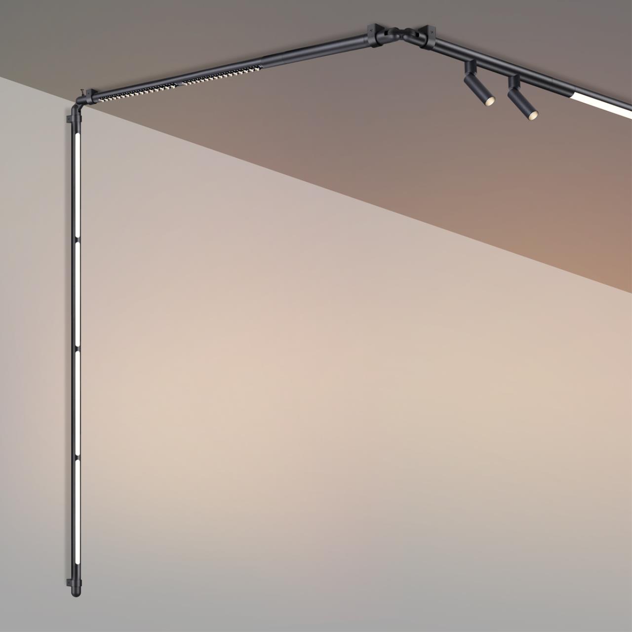 Трековый светильник диммируемый со сменой цветовой температуры (управление - пульт ДУ/ приложение Smart Life) NOVOTECH GLAT 359365