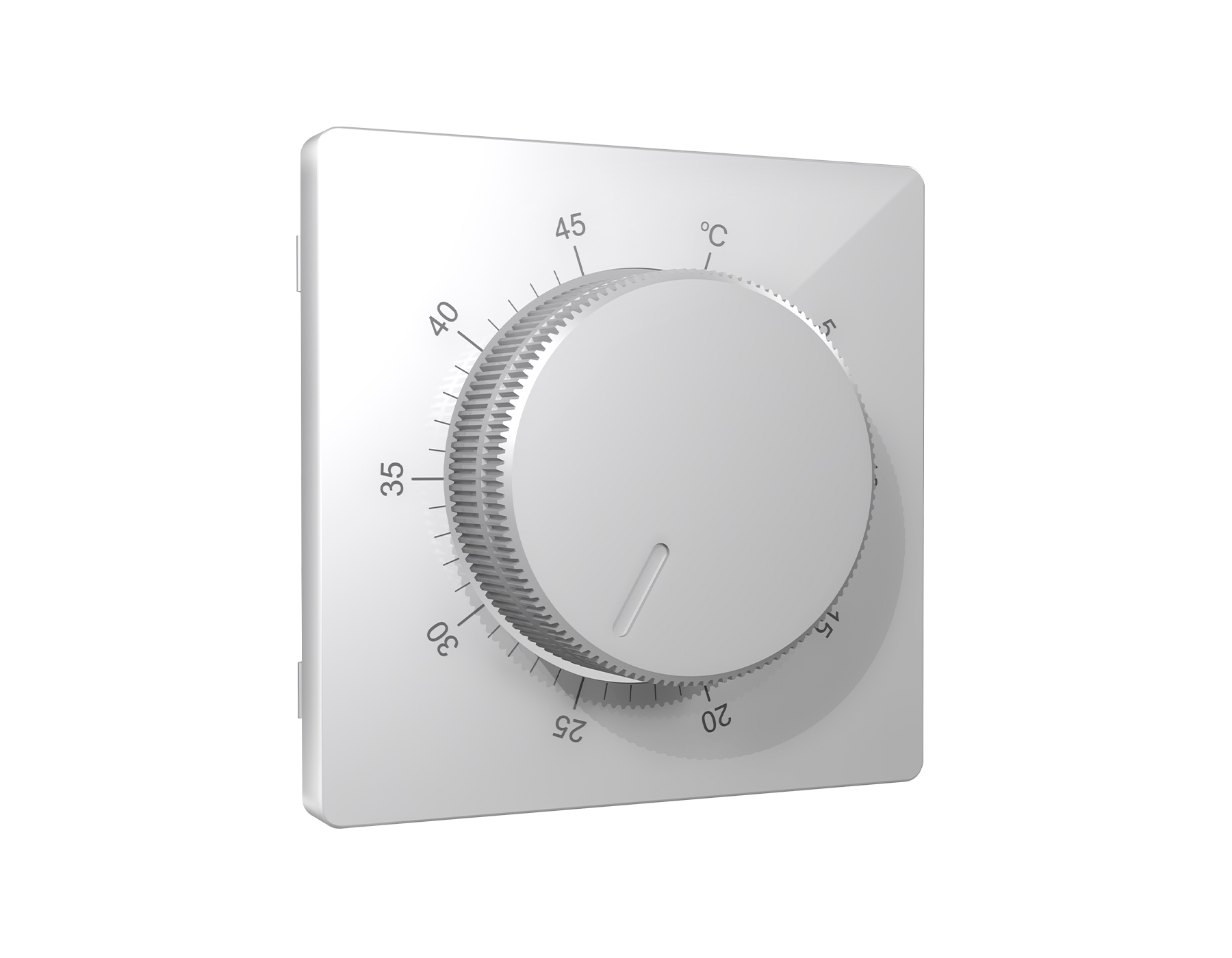 Лицевая панель ALFA для терморегулятора теплого пола QUANT Ambrella Volt AP4057_AMB