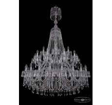 Хрустальная люстра Bohemia Ivele 1403/20+10+5/400/XL-164/2d Ni_BI
