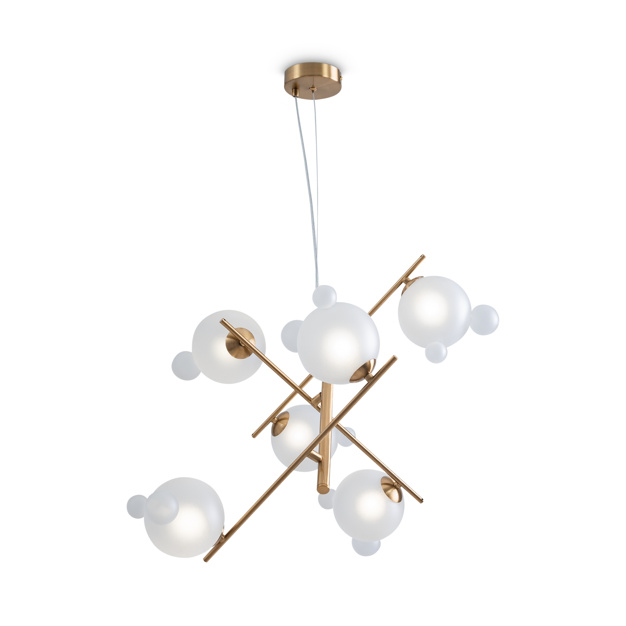 Подвесная люстра Freya Flaty FR5374PL-06BS_MY