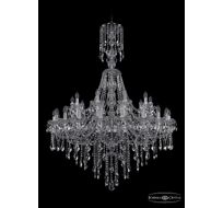 Хрустальная люстра Bohemia Ivele 1415/20+10/400/XL-154 Ni_BI