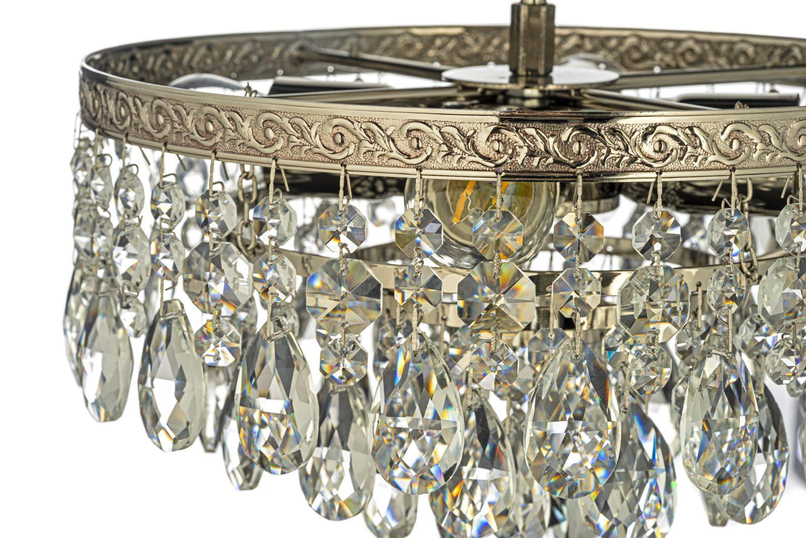 Потолочная люстра Arti Lampadari Castellana Nickel Castellana E 1.3.30.601 N