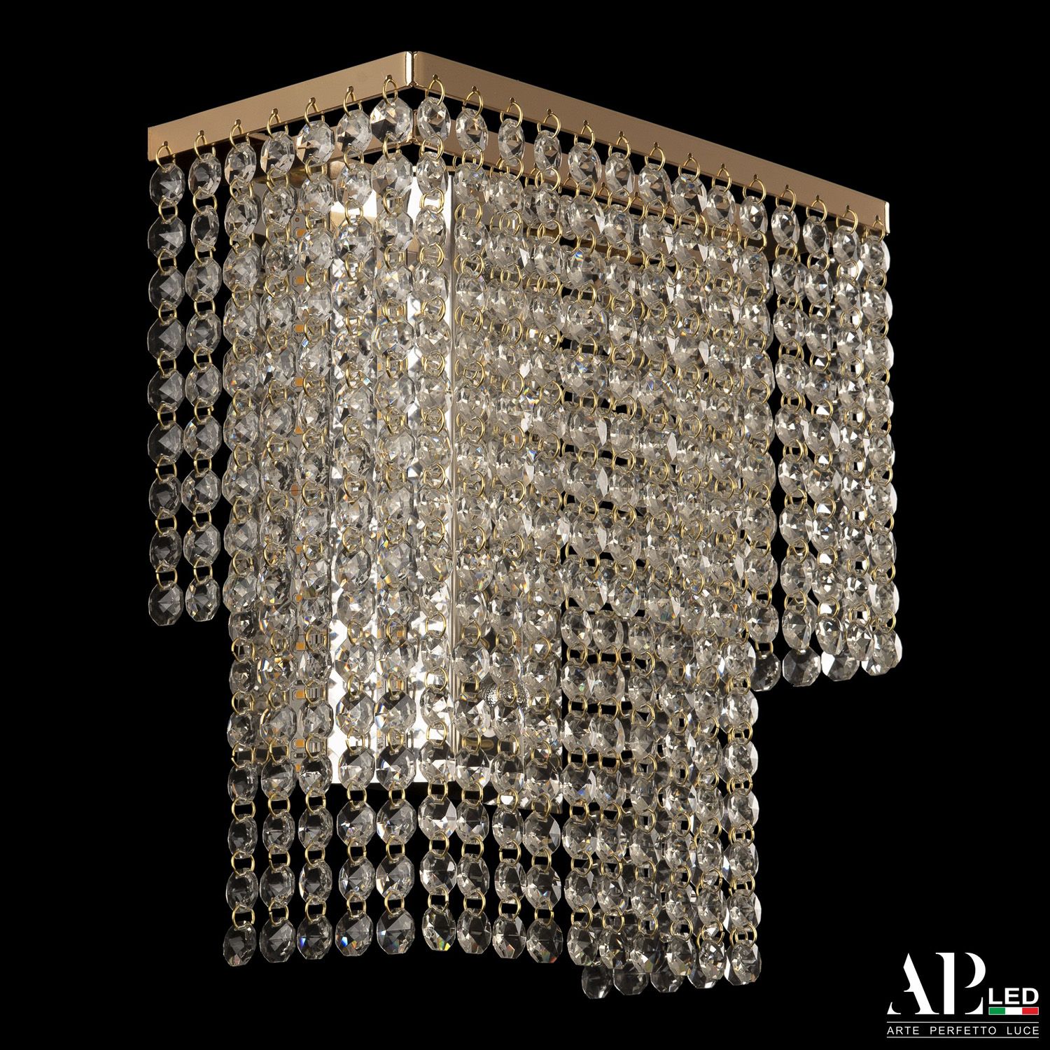 

Настенный светильник APL LED Rimini S500.B3.25-27.A.3000.Gold, S500.B3.25-27.A.3000.Gold