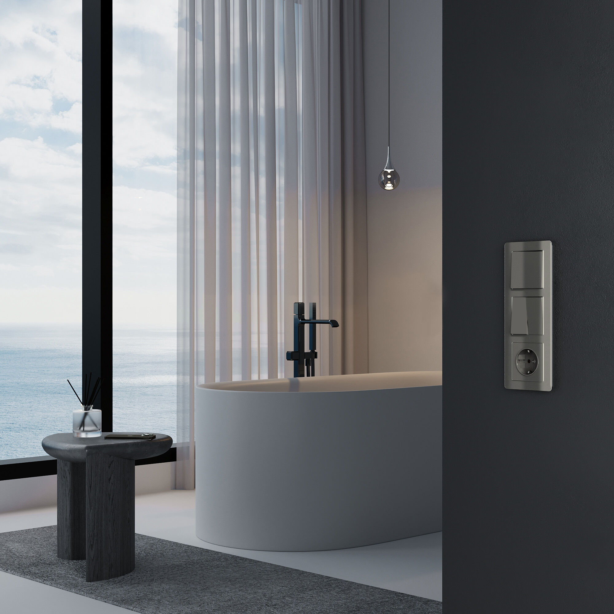 Перекрестный выключатель двухклавишный Werkel a064097_WR