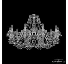 Хрустальная люстра Bohemia Ivele Crystal 1409/10/360 Ni_BI