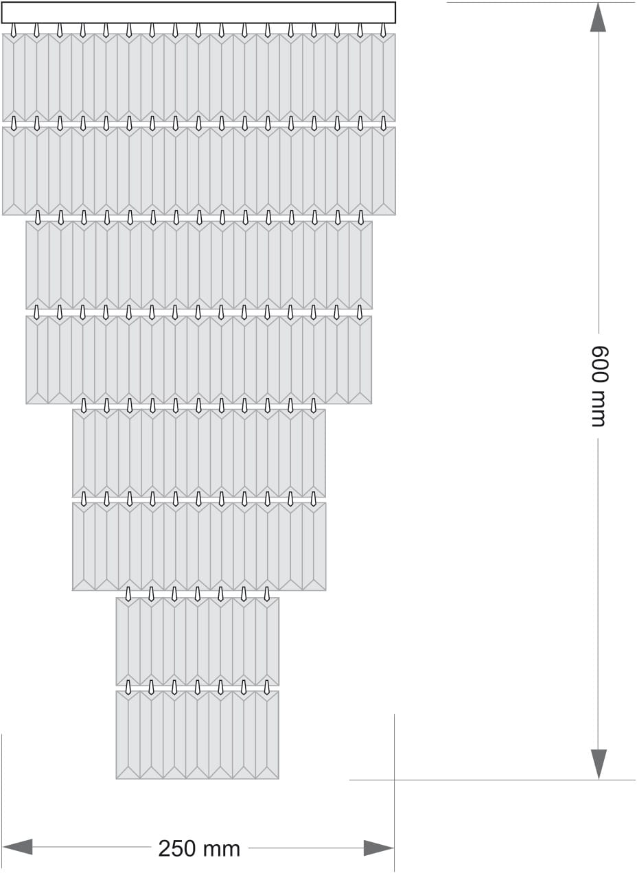 Потолочная люстра Kutek ELLINI ELL-PLM-6(Z)250/II