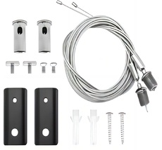 Комплект быстрозажимных тросовых подвесов 1500 мм, 2 шт ST Luce STP11.L150.G