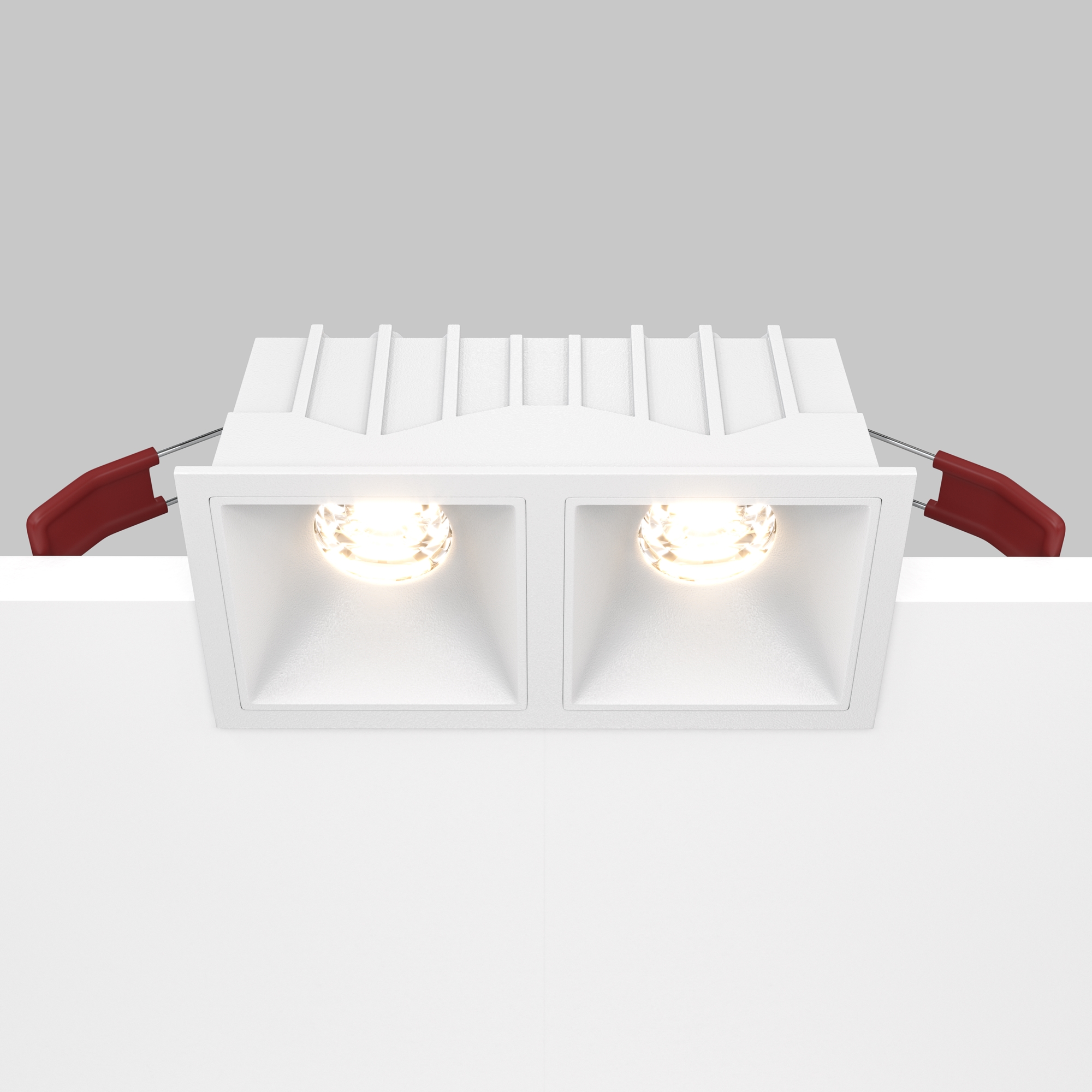 Встраиваемый светильник Maytoni Technical Alfa LED DL043-02-10W3K-SQ-W_MY