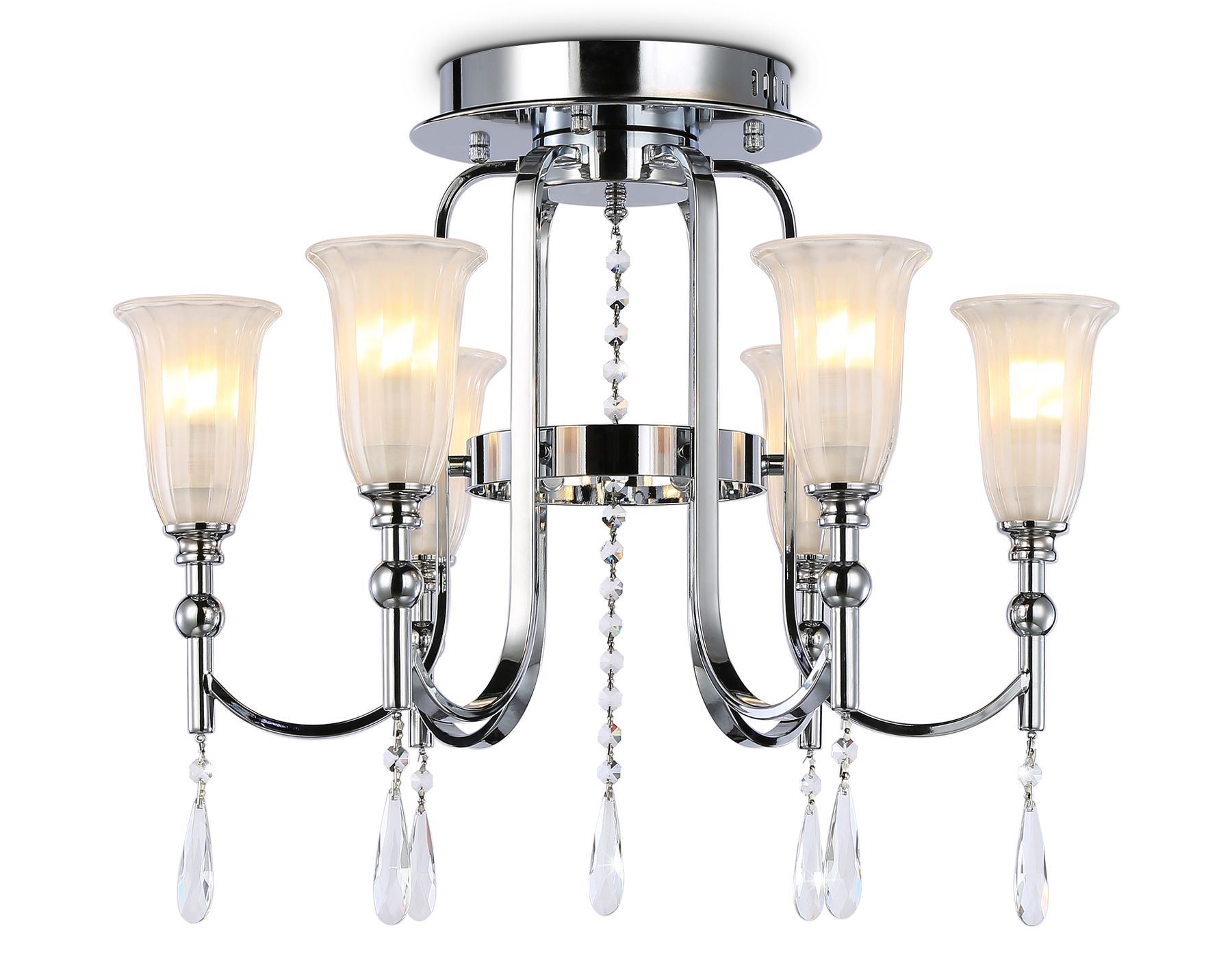 

Потолочная люстра Ambrella light с хрусталем Traditional TR3243, TR3243