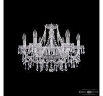 Подвесная хрустальная люстра Bohemia Ivele Crystal 1403/6/195 Ni_BI