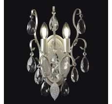 Настенный светильник Crystal Lux ESMIRALDA AP2 SILVER_CR