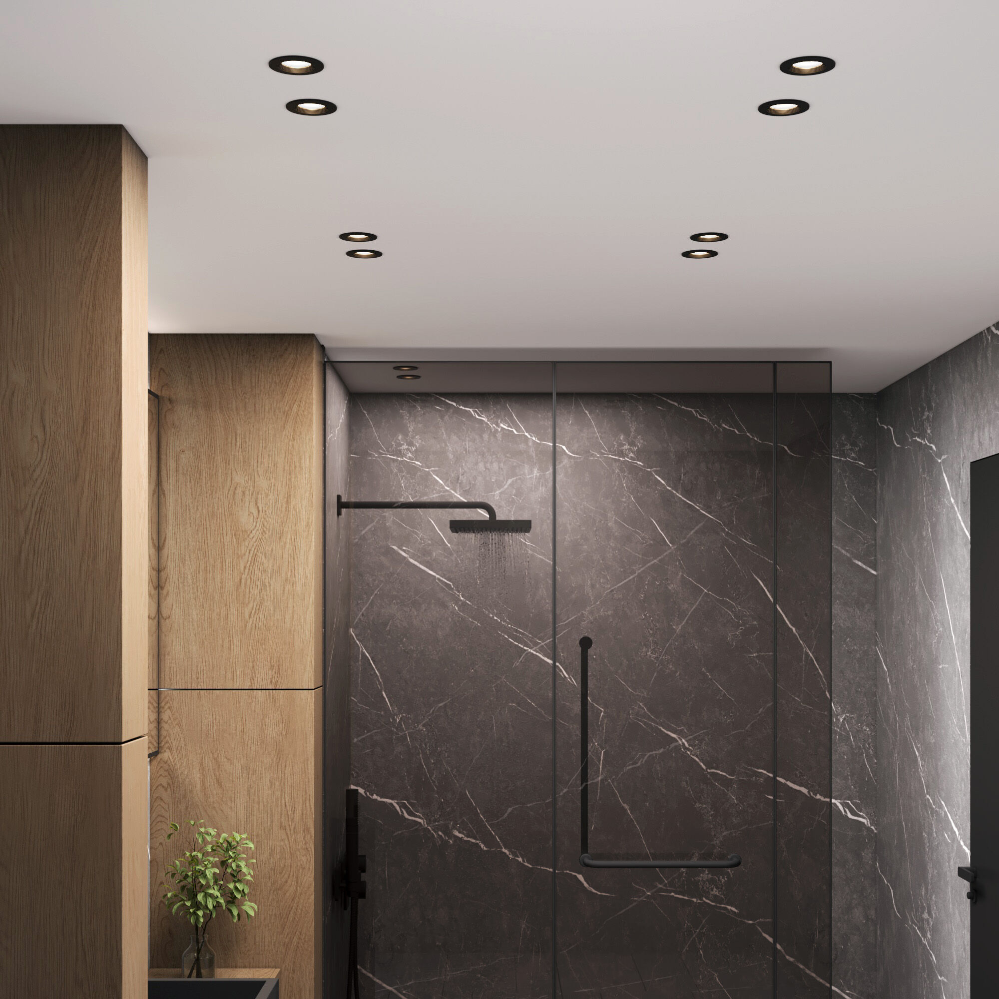 Встраиваемый светильник влагозащитный Elektrostandard City a070141_ES