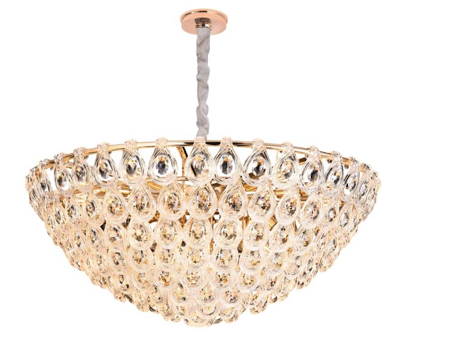Подвесная люстра Newport 5259+14/C gold