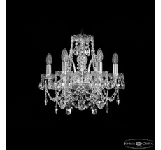 Хрустальная люстра Bohemia Ivele Crystal 1411/6/141 Ni_BI