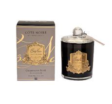 Свеча ароматическая Pink Champagne в стакане 450 гр. Garda Decor 96CN45018