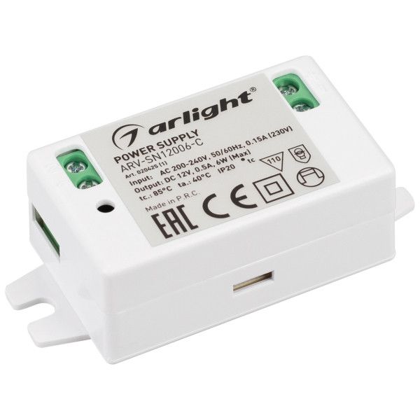 Блок питания для светодиодной ленты Arlight ARV-SN 020425(1)_ARL