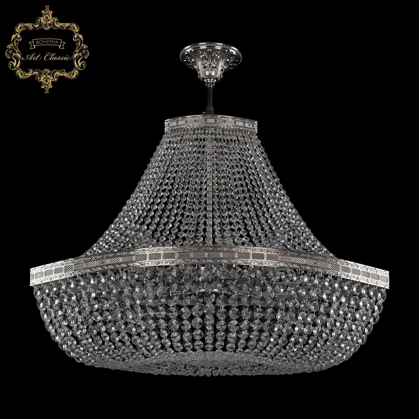 Хрустальная люстра Bohemia Art Classic 21.113.H1.80SP.Ni_BI