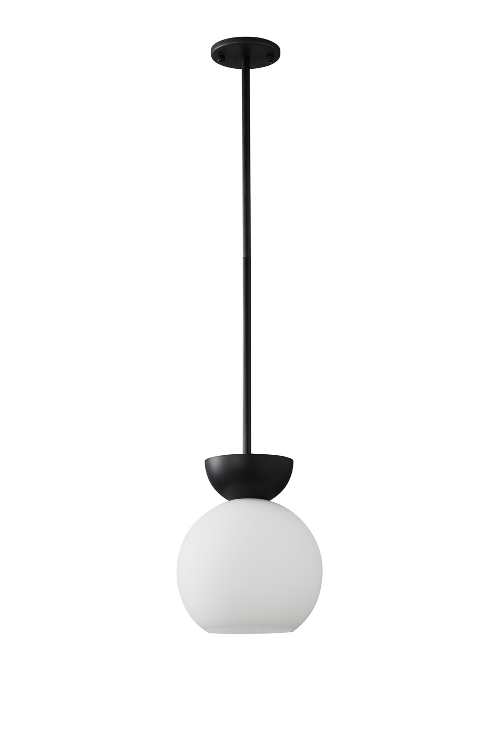 Подвесной светильник iLamp Mono P6079-1 BK+WH_IP