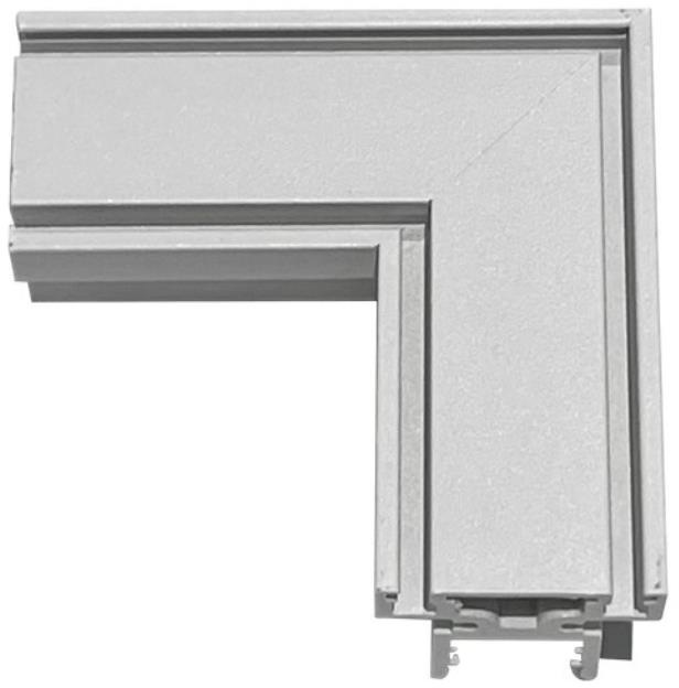 Соединитель угловой L-образный для треков встраиваемых Aployt APL.0185.10.02