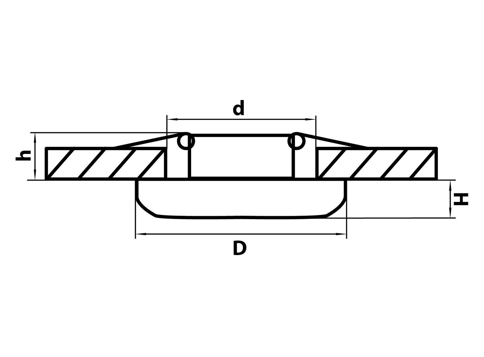 Точечный светильник LightStar Врезной Monde 071177_LS