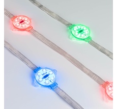 Модуль управляемый VISOR-DMX-5060-6-24V RGB 120deg (D40x12mm, 1.5W, IP68) ( Arlight 029188_ARL