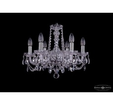Хрустальная люстра Bohemia Ivele 1402/6/160 Ni_BI