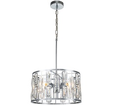 Люстра подвесная шириной 40 см Escada 2102/4S Chrome_ESC