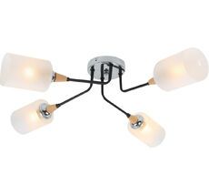 Люстра потолочная накладная с матовым плафоном Escada 2101/4P_ESC