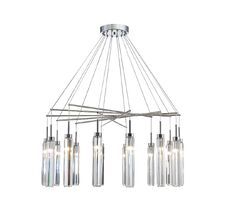 Подвесной светильник NewPort 4524+10/S chrome_NP