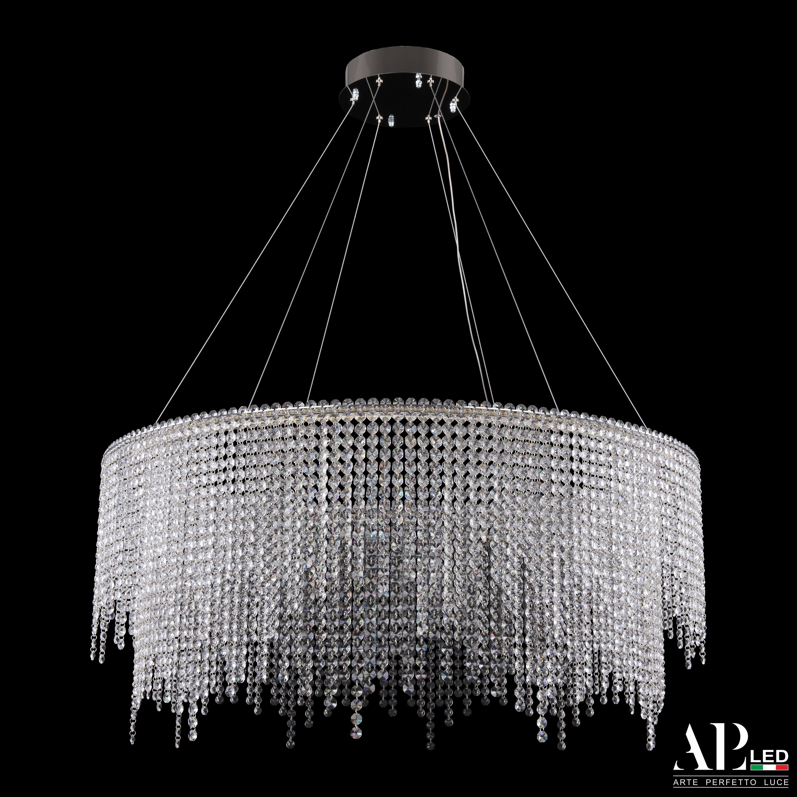 

Хрустальная люстра APL LED Sicilia SH02.93.D.Ni.4000, SH02.93.D.Ni.4000