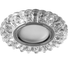 Встраиваемый светильник круглый с подсветкой Feron 28988_FR