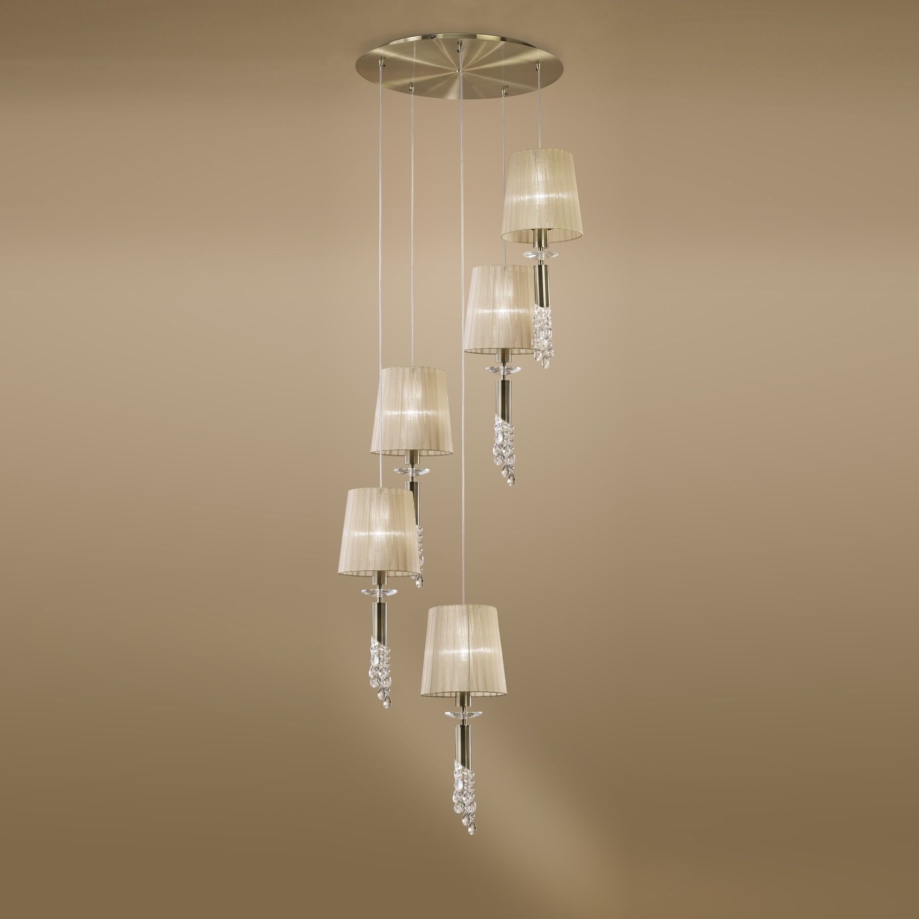 Подвесная люстра Mantra Tiffany 3877_MN