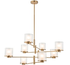 Потолочная люстра на штанге (13023/8R Brass) Indigo V000358