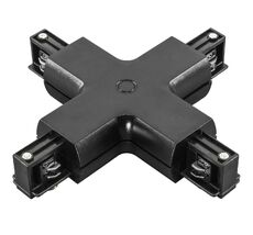 Соединитель трековый трехфазный BARRA X-образный 504147_LS