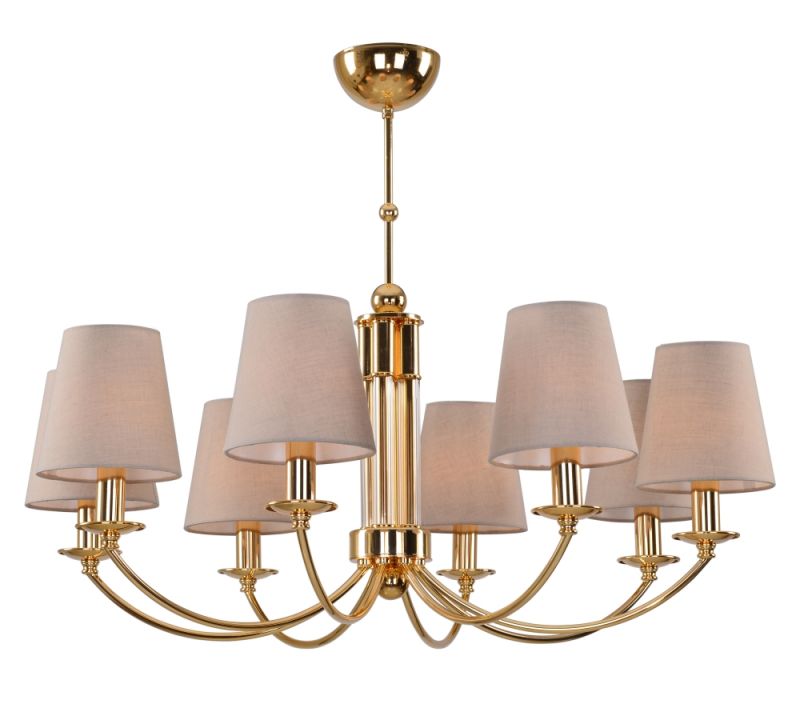 

Подвесная люстра Crystallux CAMILA CAMILA SP8 GOLD, CAMILA SP8 GOLD