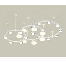 Подвесная люстра Ambrella light Techno Ring с акрилом Traditional DIY XR92212100_AMB