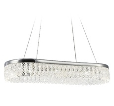 Подвесной светильник Ambrella light светодиодный с хрусталем Traditional TR49733_AMB