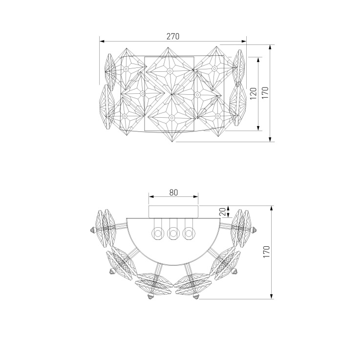 Бра Bogate's 371/3 Strotskis_EU