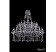 Хрустальная люстра Bohemia Ivele 1413/20+10+5/400/2d Ni_BI