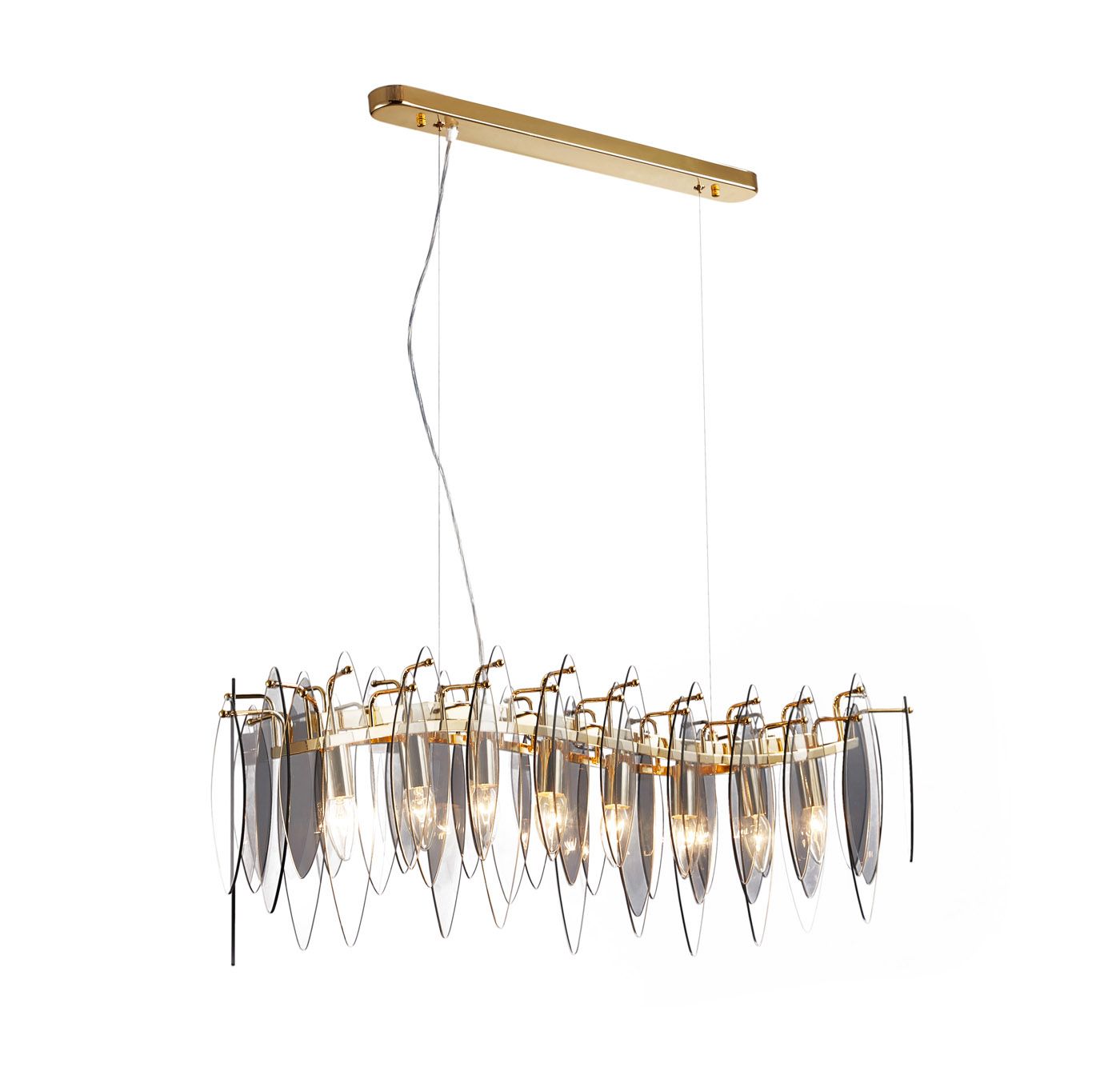 Подвесная люстра Stilfort хрустальная Merkel 2129/03/08P