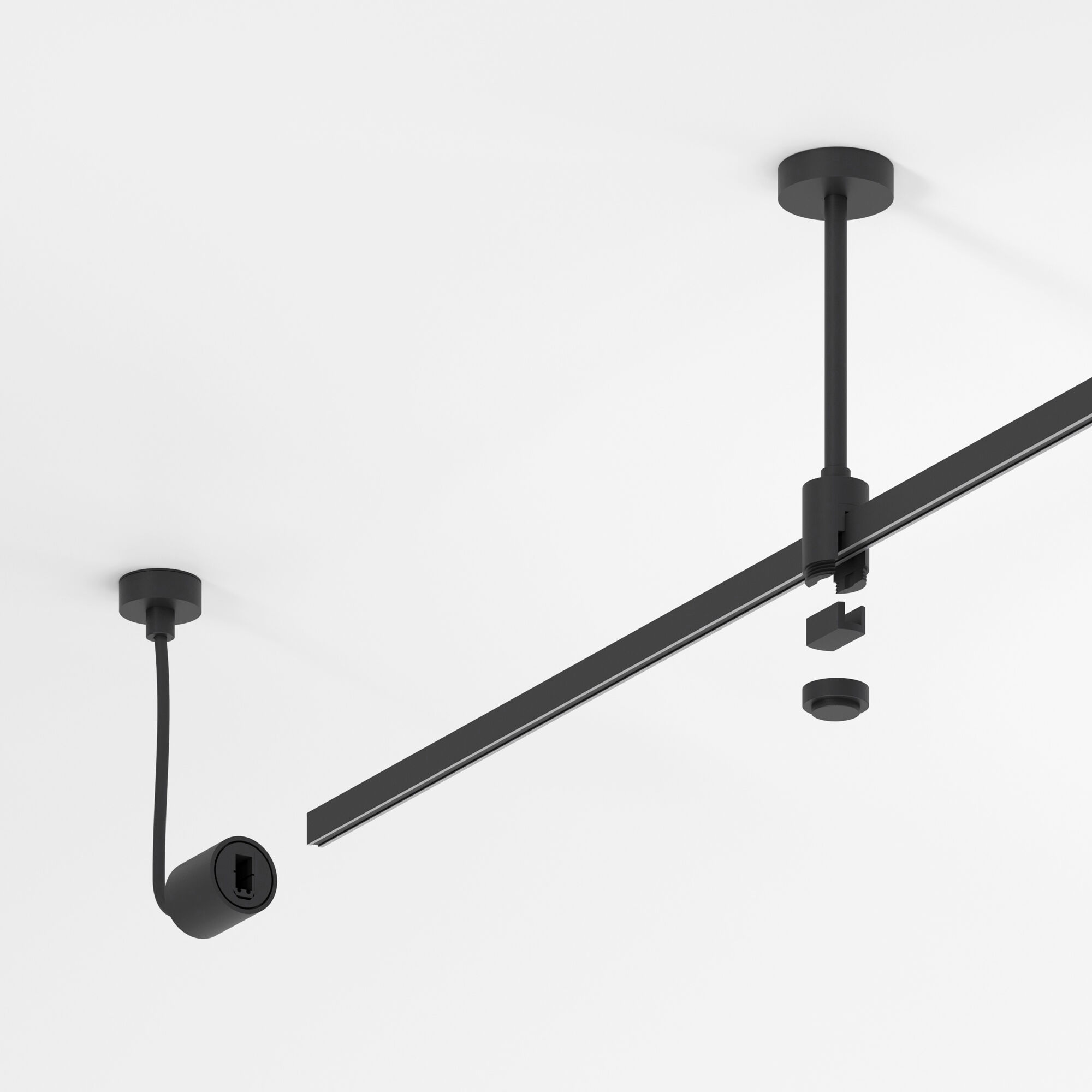 Подвесной комплект для подключения трековой системы освещения к питанию боковой Elektrostandard Esthetic Magnetic a065431_ES