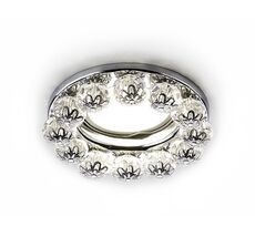 Встраиваемый светильник Ambrella light Crystal K203 CL/CH_AMB