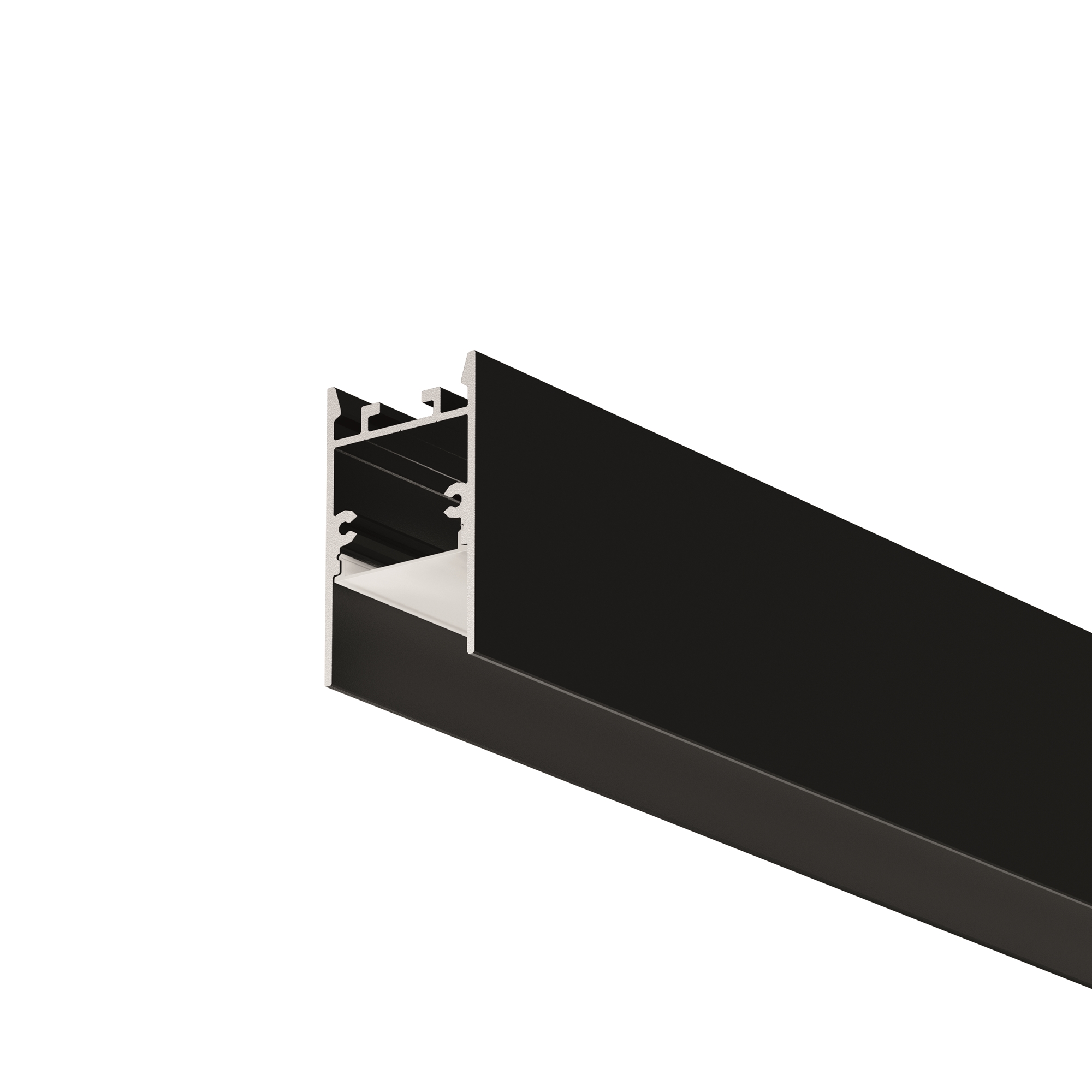 Алюминиевый профиль накладной-подвесной 25x42 (Черный, 2 м), ALM-2542-B-2M Maytoni 633010_MY