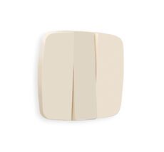 Лицевая панель для 3-кл выключателей QUANT Ambrella Volt OMEGA OP3250_AMB