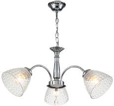 Подвесная люстра 658/3PL E27*40W Escada 658/3PL Chrome_ESC