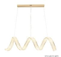 Подвесная люстра Crystal Lux MUSIKA MUSIKA SP100W LED L1200 GOLD_CR