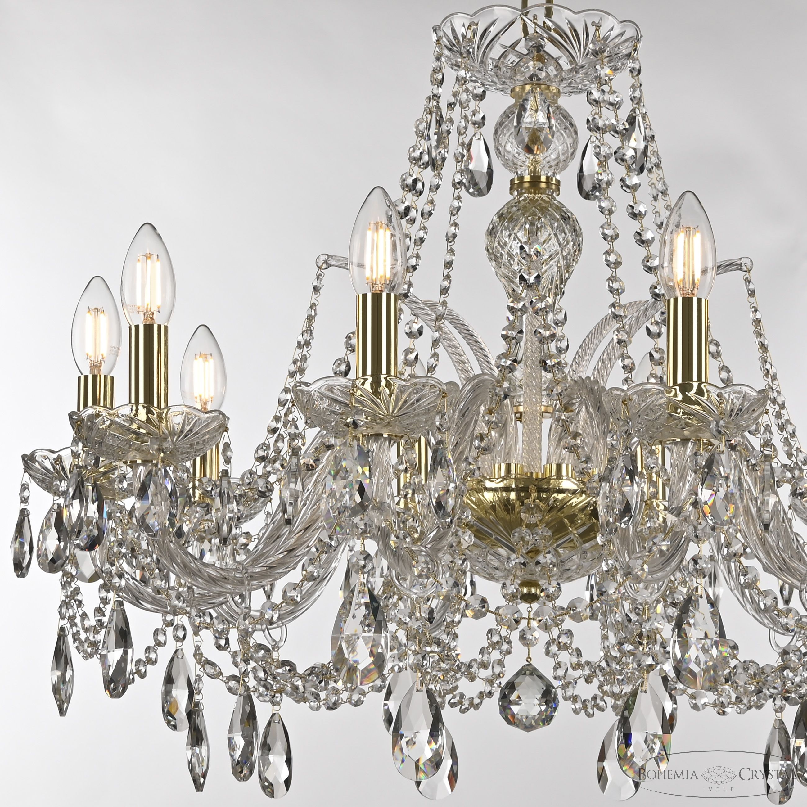 Хрустальная люстра Bohemia Ivele Crystal 105/10/240 G_BI