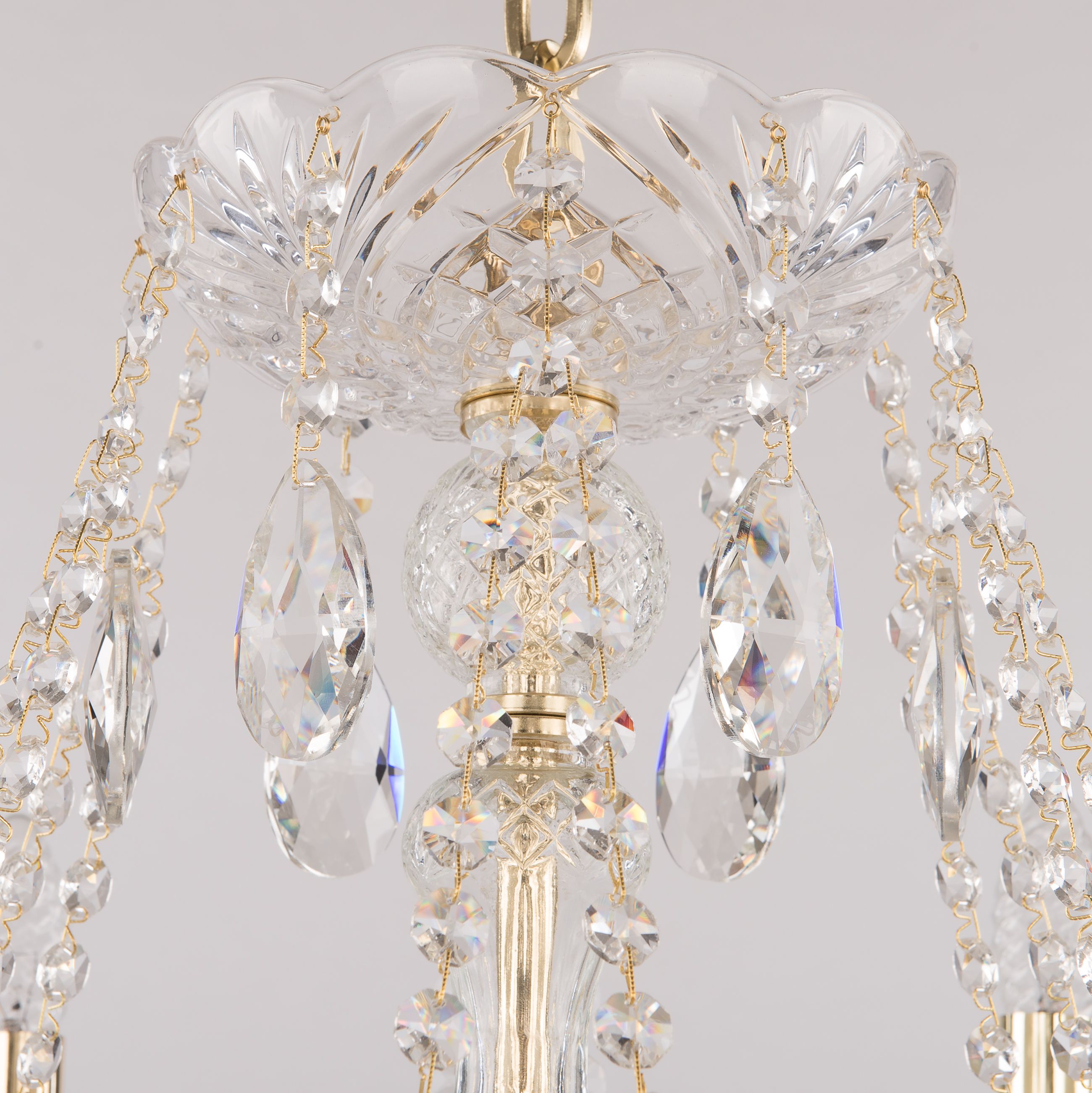 Хрустальная люстра Bohemia Ivele Crystal 107/12+6/360 G_BI