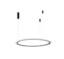 Подвесная люстра Crystallux MANZANA MANZANA SP40W LED D1000 BLACK_CR